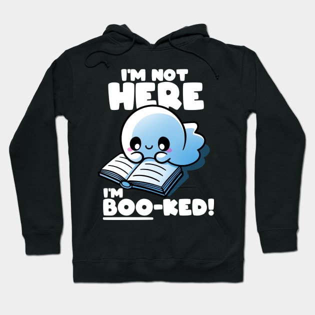 Boo-ked ghost Hoodie by NemiMakeit